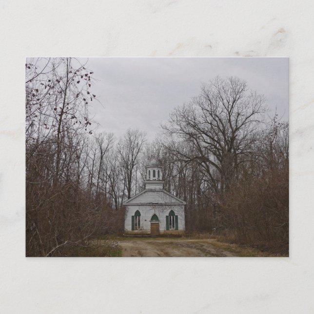 Zion Baptist Church i Rodney MS-vykort Vykort (Framsida)