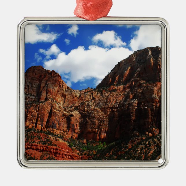 Zion bergnationalpark julgransprydnad metall (Framsidan)