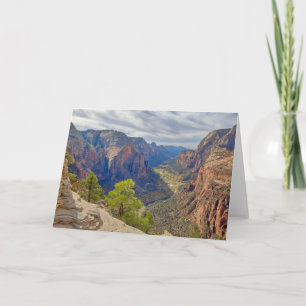 Zion Canyon Utah Kort