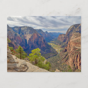 Zion Canyon   Utah Vykort