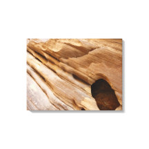 Zion Canyon Wall I Abstrakt Natur Fotografi