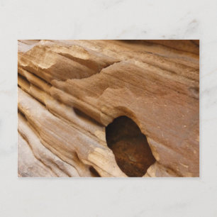 Zion Canyon Wall I Abstrakt Natur Fotografi Vykort