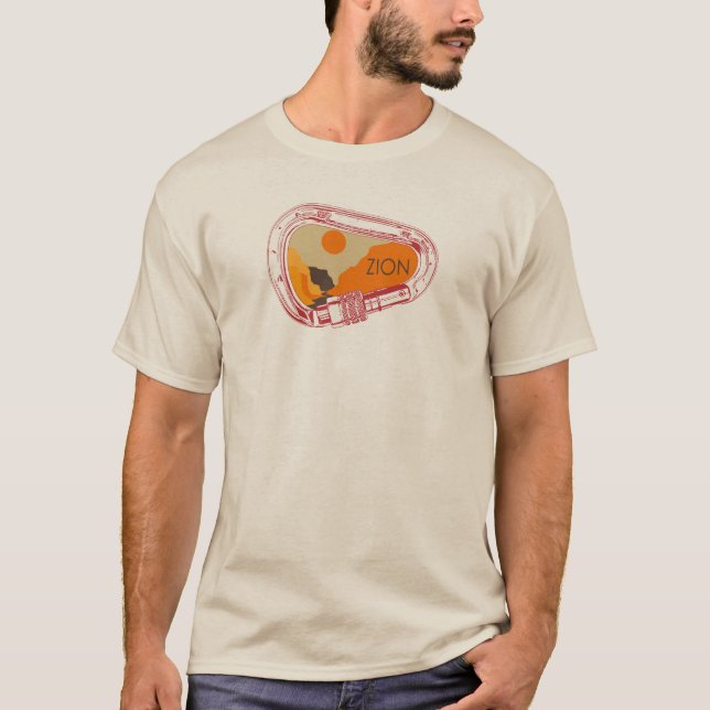 Zion Climate Carabiner T Shirt (Framsida)