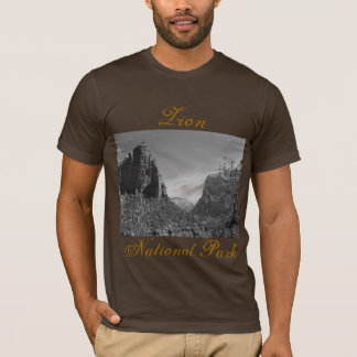 Zion fotoutslagsplats tee shirt