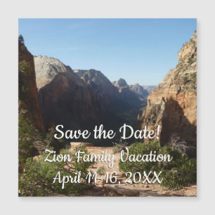 Zion från Angels Landing Trail Zion National Park