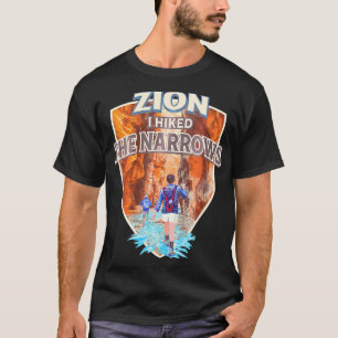 Zion jag högg knallarna på Zion National Park Uta T Shirt