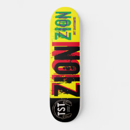 ZION/JMT SKATEBOARDS/IPIX MINI SKATEBOARD BRÄDA 18,5 CM