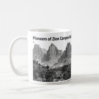 Zion kanjon mig - geologibanbrytaremugg kaffemugg