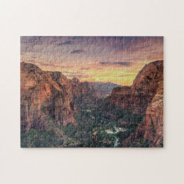 Zion kanjonnationalpark pussel