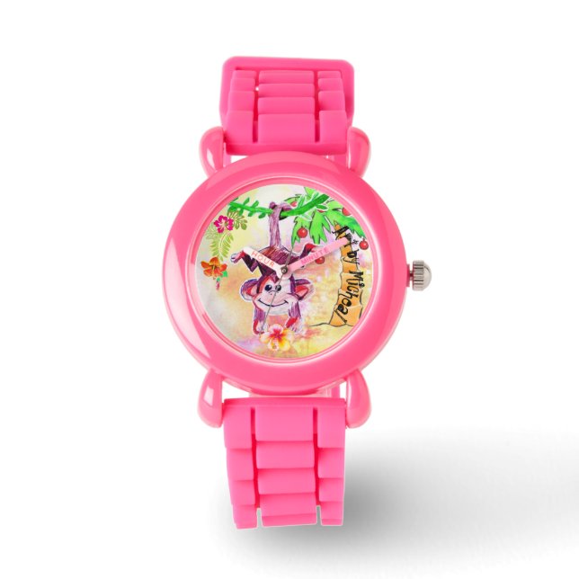 Zion Monkey Watch Armbandsur (Framsida)