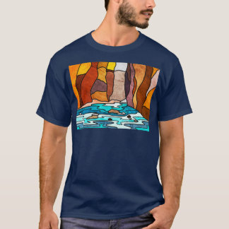 Zion Narrows Art T Shirt