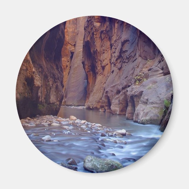 Zion Narrows nationalpark Magnet (Framsidan)