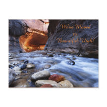 Zion Narrows, Nytt adress tillkännagivande