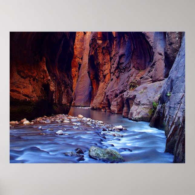 Zion Narrows Poster (Framsidan)