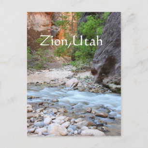 Zion narrows vykort