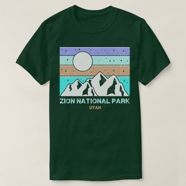 Zion National Park 2 T Shirt (Design framsida)