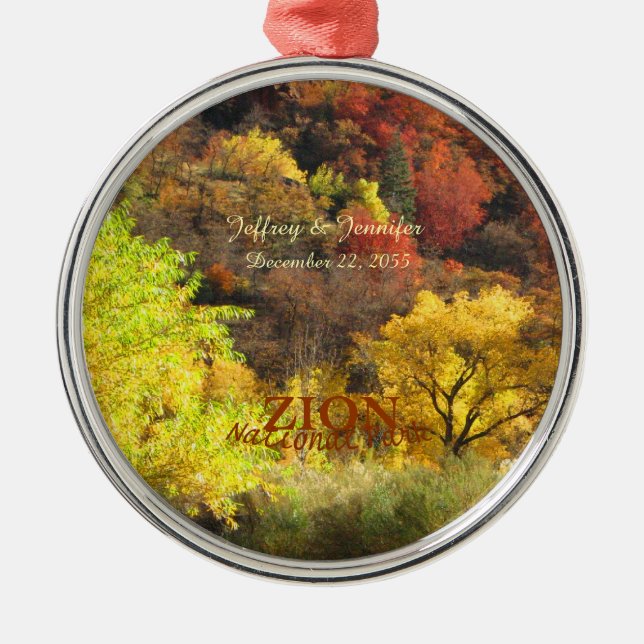 Zion National Park, Autumn, Ornament (Framsidan)