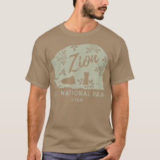 Zion National Park Blommigt Bear XO4U Original T Shirt