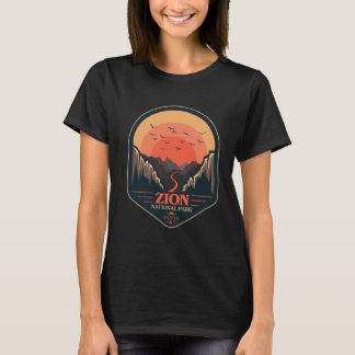 Zion National Park Camping Älskare Sunset T Shirt