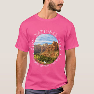 Zion National Park Conservation Utah Nature Preser T Shirt