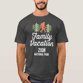Zion National Park Family Vacation T Shirt