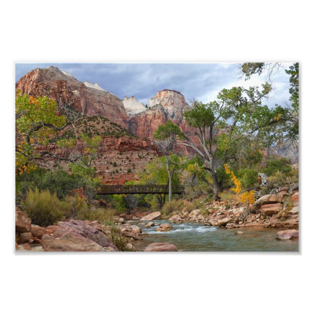 Zion National Park I Fototryck (Framsidan)