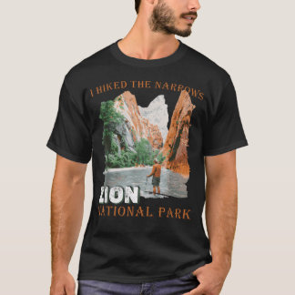 Zion National Park Jag vandrade The Narrows Zion T Shirt