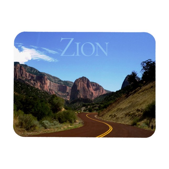 Zion National Park - Kolob Canyons Utah Magnet (Horisontell)