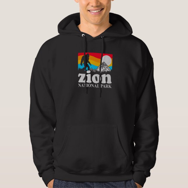 Zion National Park Love To Visit American National Hoodie (Framsida)