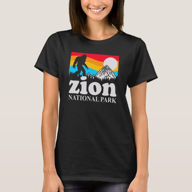 Zion National Park Love To Visit American National T Shirt (Framsida)