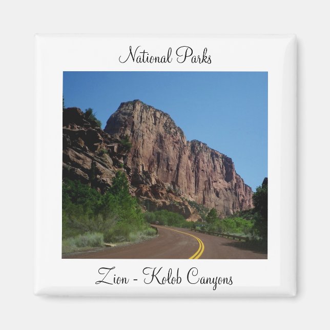 Zion National Park Magnet (Framsidan)