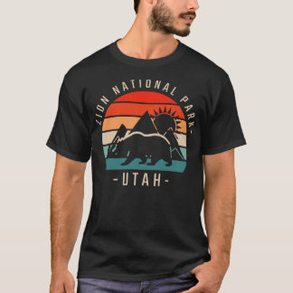 Zion National Park Retro 1 T Shirt