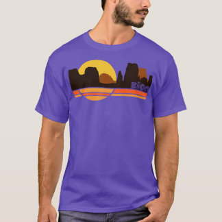 Zion National Park Retro 70-talet Tourist Souvenir T Shirt