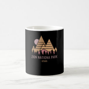 Zion National Park Retro Kaffemugg