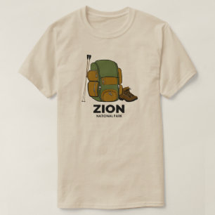 Zion National Park ryggsäck T Shirt