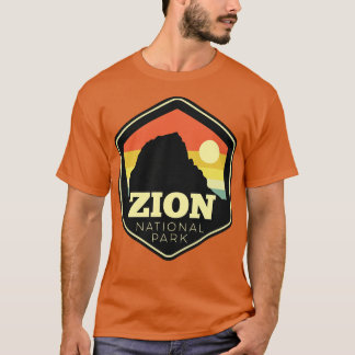 Zion National Park Southern Utah Vintage Sunset He T Shirt