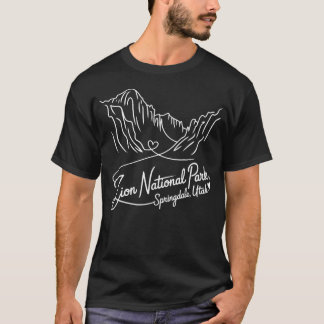 Zion National Park Springdale Utah Signatur T Shirt