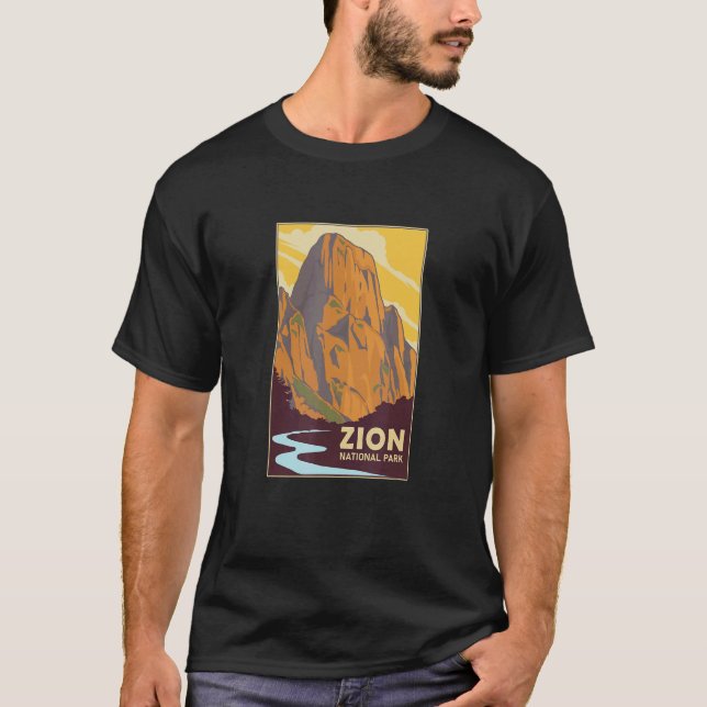 Zion National Park T Shirt (Framsida)