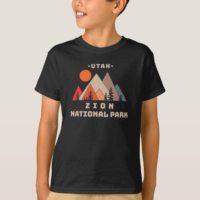Zion National Park T Shirt (Framsida)