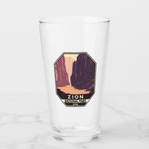 Zion National Park the Narrows Retro Glaskopp