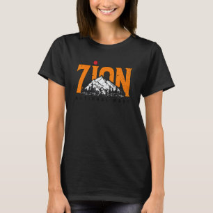 Zion National Park Us National Park i Utah Roligt T Shirt