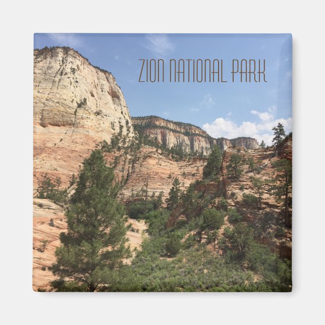 Zion National Park USA Magnet (Framsidan)