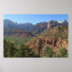 Zion National Park USA Poster