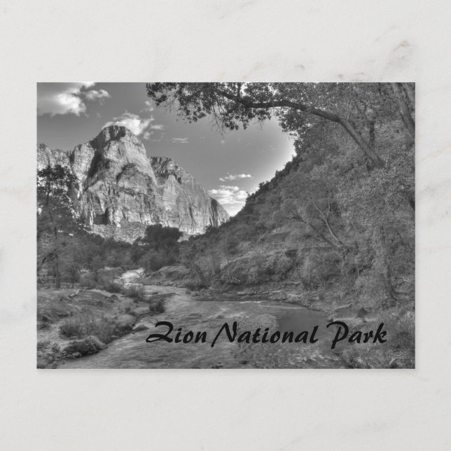 Zion National Park, UT-vykort Vykort (Framsida)