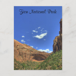 Zion National Park, UT-vykort Vykort