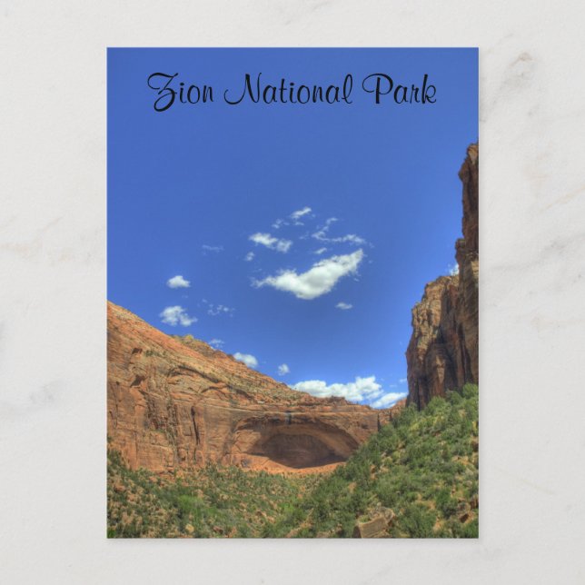 Zion National Park, UT-vykort Vykort (Framsida)