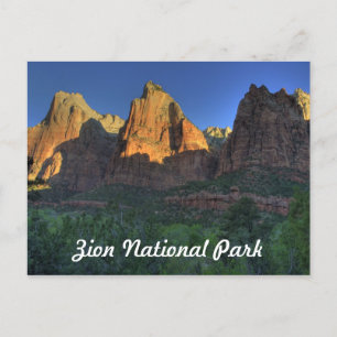 Zion National Park, UT-vykort Vykort