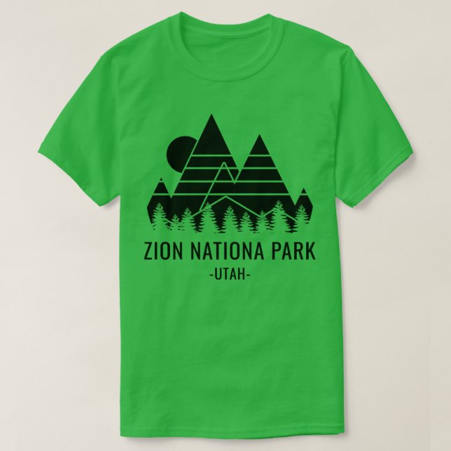 Zion National Park Utah 2 T Shirt (Design framsida)