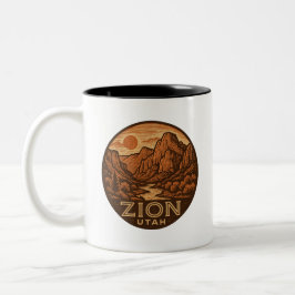 Zion National Park Utah Ceramic Mugg