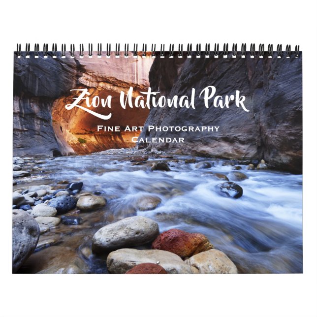 Zion National Park Utah Fine Art Photography 2026 Kalender (Omslag)